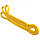 Еспандер-петля (гумка для фітнесу і кроссфіту) PowerPlay 4115 Power Band Light Жовта (1-7kg), фото 5