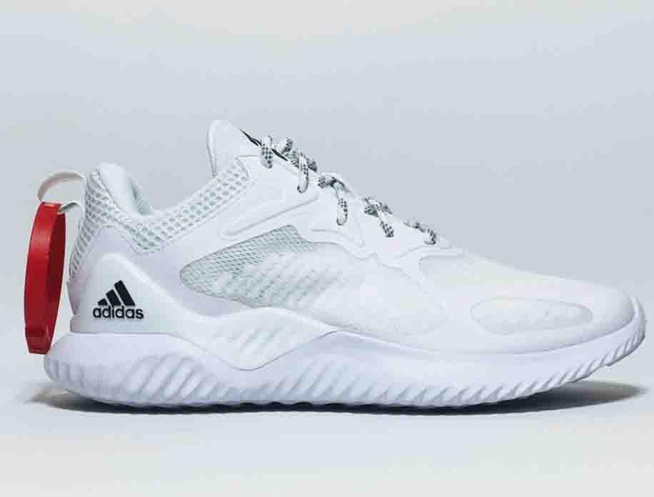 Adidas Alphabounce Beyond Mesh White/Black - фото 1 - id-p1991703984