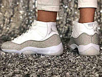 Jordan 11 Retro White Metallic Silver