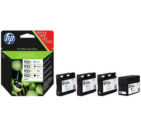 Картридж HP No. 933XL OfficeJet 4 шт, фото 1
