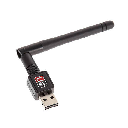 USB Wi-Fi мережевий адаптер Wi Fi 802.11n + Антена (Long), фото 1