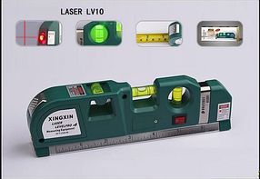 Рівень лазерний Laser PRO 10 професійного класу з рулеткою