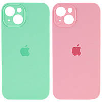 Чехол Silicone Case Full Camera Protective (AA) для Apple iPhone 13 (6.1") TRE