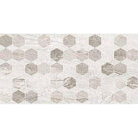 Плитка Golden Tile Marmo Milano Hexagon декор 8МG151 30*60 светло-серый