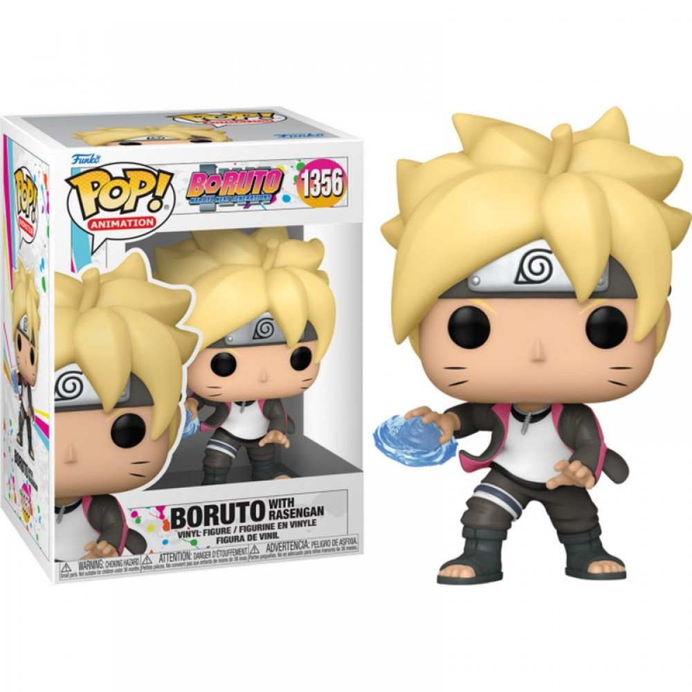 Фігурка Funko Pop Фанко Поп Боруто Боруто Узумаки Boruto Boruto with rasengan 10 см B BU 1356, фото 1