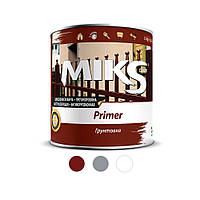 Грунтовка антикоррозионная Miks Color ГФ-021 серая 0,9 кг