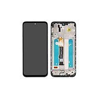 Дисплей Motorola Moto G31 (XT2173-3) с сенсором и рамкой, черный (OLED, оригинальные комплектующие)