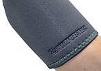 Налокітник MadMax MFA-293 Zahoprene Elbow Support Dark Grey/Green M, фото 5