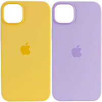 Чехол Silicone case (AAA) full with Magsafe для Apple iPhone 12 Pro Max (6.7") GRI