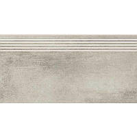 Ступень Opoczno Grava light grey 29,8*59,8 см светло-серая