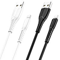 Дата кабель Usams US-SJ364 U35 USB to Lightning 2A (1m) GRI
