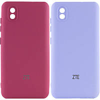 Чехол Silicone Cover My Color Full Camera (A) для ZTE Blade A3 (2020) GRI