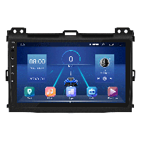 Штатная магнитола Lesko 9" Toyota Land Cruiser Prado 120 Series 2002-2007 6/128Gb 4G Wi-Fi GPS Top