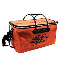 Сумка рыболовная Tramp Fishing bag EVA Orange L 50 л (TRP-030-Orange-L)