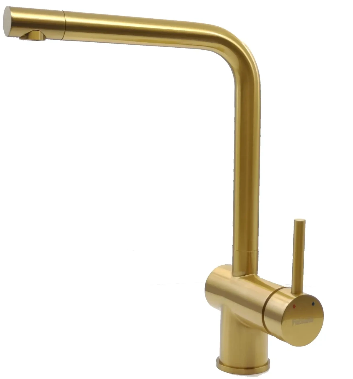 Кухонний змішувач Fabiano FKM 45 SS Nano Gold, PVD-золото, кран для мийки на кухню, (8232.401.1139)