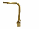 Кухонний змішувач Fabiano FKM 45 SS Nano Gold, PVD-золото, кран для мийки на кухню, (8232.401.1139), фото 3