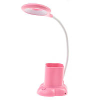 Настольная лампа LED хай-тек на батарейках Brille 5W SL-88 Розовый GL, код: 7271337