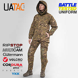 Жіночий комплект штурмові штани + куртка. Демісезон UATAC GEN 5.2 Multicam OAK (Дуб) L