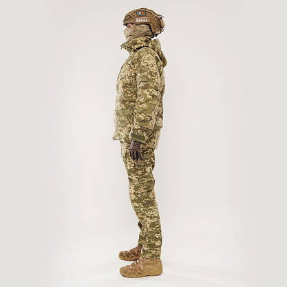 Комплект військової форми штаны Gen 5.4 + куртка Gen 5.3 UATAC Піксель mm14 XS, фото 3