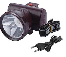 LED ліхтарики налобні з акумулятором 1858 A