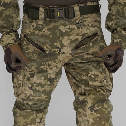 Комплект військової форми штани Gen 5.5 + куртка Gen 5.3 UATAC Піксель mm14 XS, фото 3