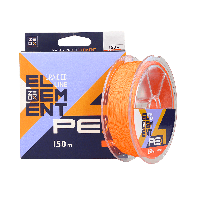 Шнур ZEOX Element PE X4 Orange 150м #1.0