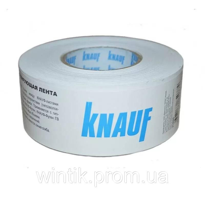 Бумажная лента KNAUF Kurt для швов гипсокартона 75 м (99382) (ID ...