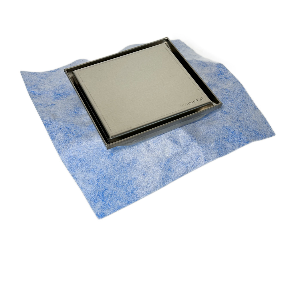 Вертикальний трап для душової кабіни PYS Floor Drain 10х10 см під плитку Evimetal