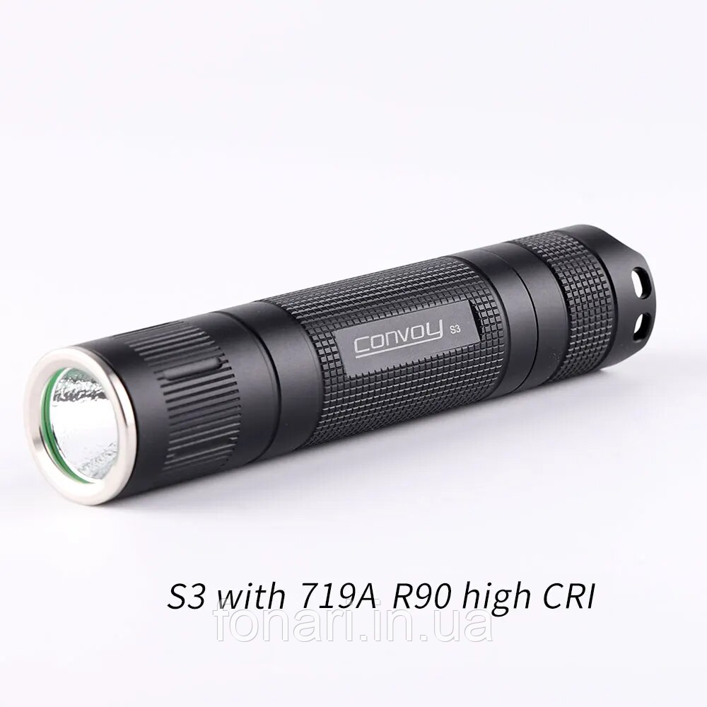 Ліхтар Convoy S3 nichia 719A, 1x18650, високий CRI