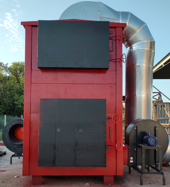 Область применения воздушного теплогенератора на 1800 м2