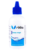 Препарат Rikka Аква Старт, 100 ml, на 1000 л. Живые бактерии для аквариума.