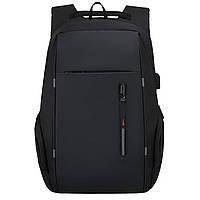 Рюкзак для ноутбука Monsen 15,6 с USB портом Черный