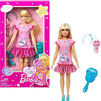 Кукла Моя первая Барби Малибу My First Barbie Preschool Doll "Malibu" with Kitten HLL19