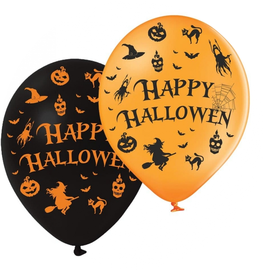 Заказывайте Латексные воздушные шары Belbal HAPPY HALLOWEEN (Черно ...
