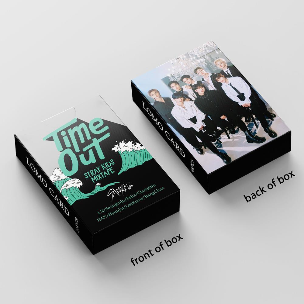 Ломо Карти Lomo Card Stray Kids Стрей Кідс №1 Time Out 55 штук