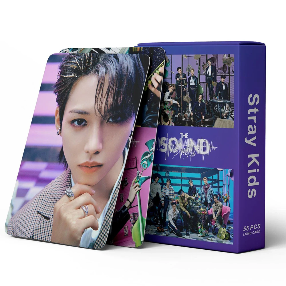 Ломо Карти Lomo Card Stray Kids Стрей Кідс The Sound 55 штук
