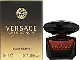 Туалетна вода (міні) Versace Crystal Noir 5 мл, фото 2