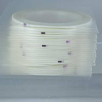 Скотч для ногтей декоративный striping tape 10 White Белый