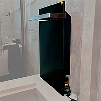 Керамический обогреватель для ванны полотенцесушитель с регулятором мощности Kolibri Т1, графит