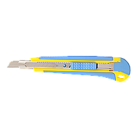 Нож универсальный 9мм с резиновыми вставками BUROMAX ВМ.4601