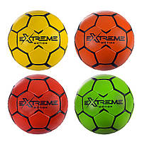 Мяч футбольный FP2109 (32шт) Extreme Motion №5,MICRO FIBER JAPANESE,435 гр,руч.сшивка,камера PU,MIX 4