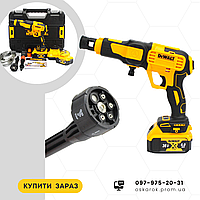 Аккумуляторная мойка высокого давления DeWalt DCPW550B 36V 6 Ah, ручная автомойка