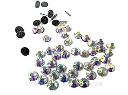 Стрази DMC Premium гарячої фіксації SS6, Color Crystal AB