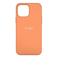 Чехол Original Silicone+MagSafe для iPhone 13 Pro Max Цвет 7, Marigold