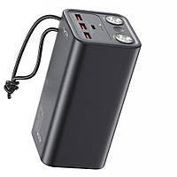 Power Bank Veron PS5 50000 mAh SCP22.5W/PD20W PD Charger/Type-C Input/Three Output/LED Flashlight Black