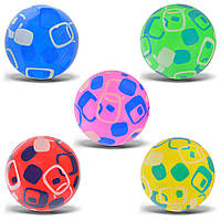 Мяч резиновый RB20301 (500шт) 9", 60 грамм, 4 цвета