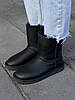 Зимові Жіночі Черевики UGG Classic High Zip Black / УГГ Класік Хай Зіп Чорні, фото 8