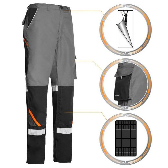 Спецодяг штани робочі, спецівка захисна роба для працівників на кожен день, чоловіча практична польша, фото 1
