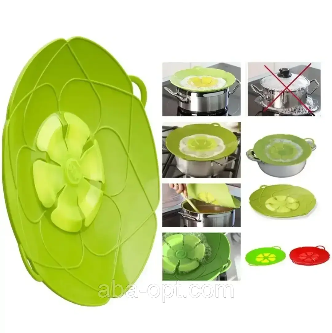 Силіконова кришка «невикипайка», фото 1