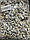 Бусини  " Абетка  Квадратні "  білі з золотом 500 грамів, фото 4